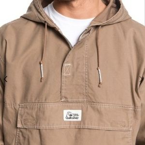 QUIKSILVER Hooded Anorak Pullover NWT